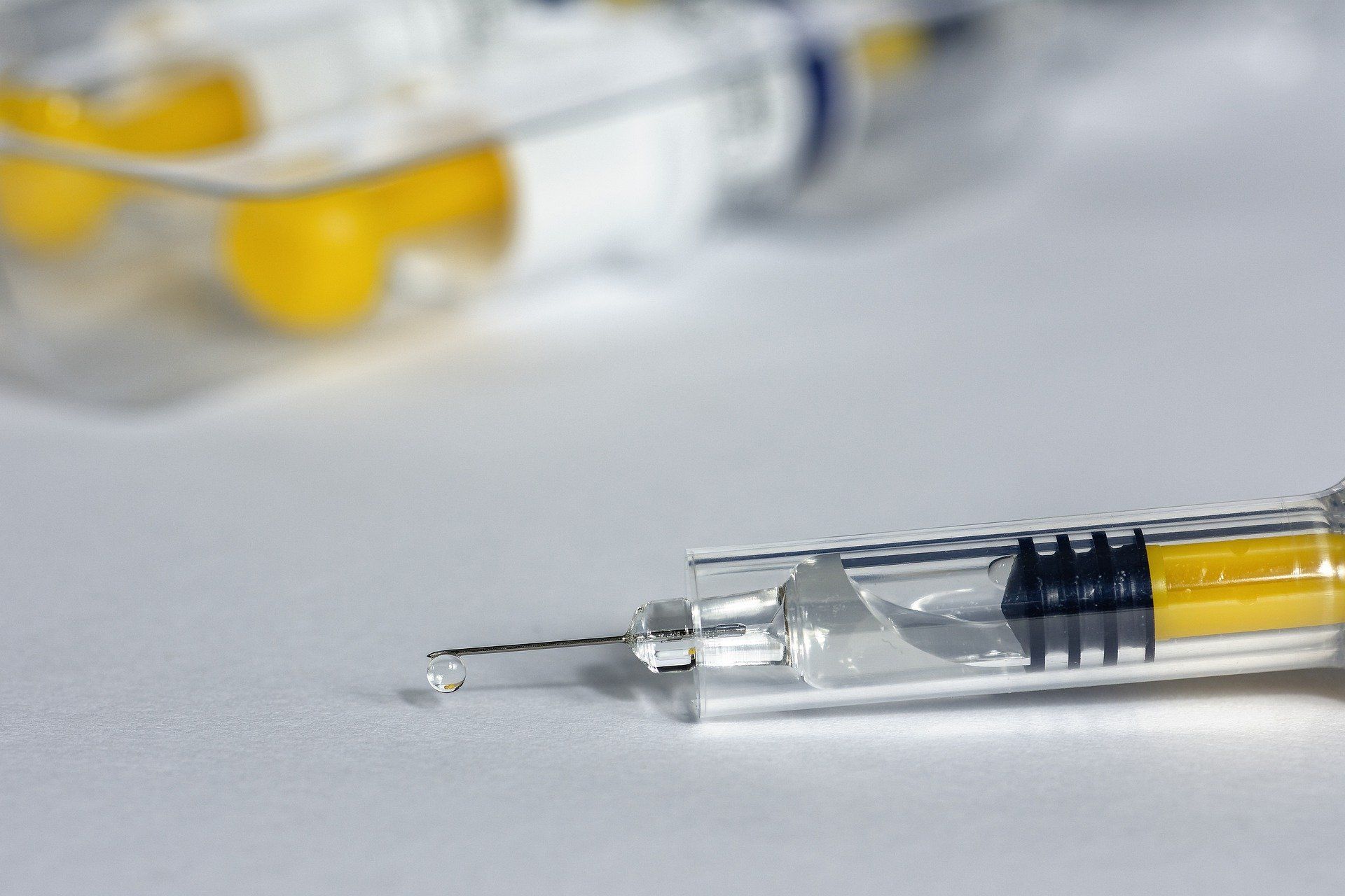 Photo of syringe