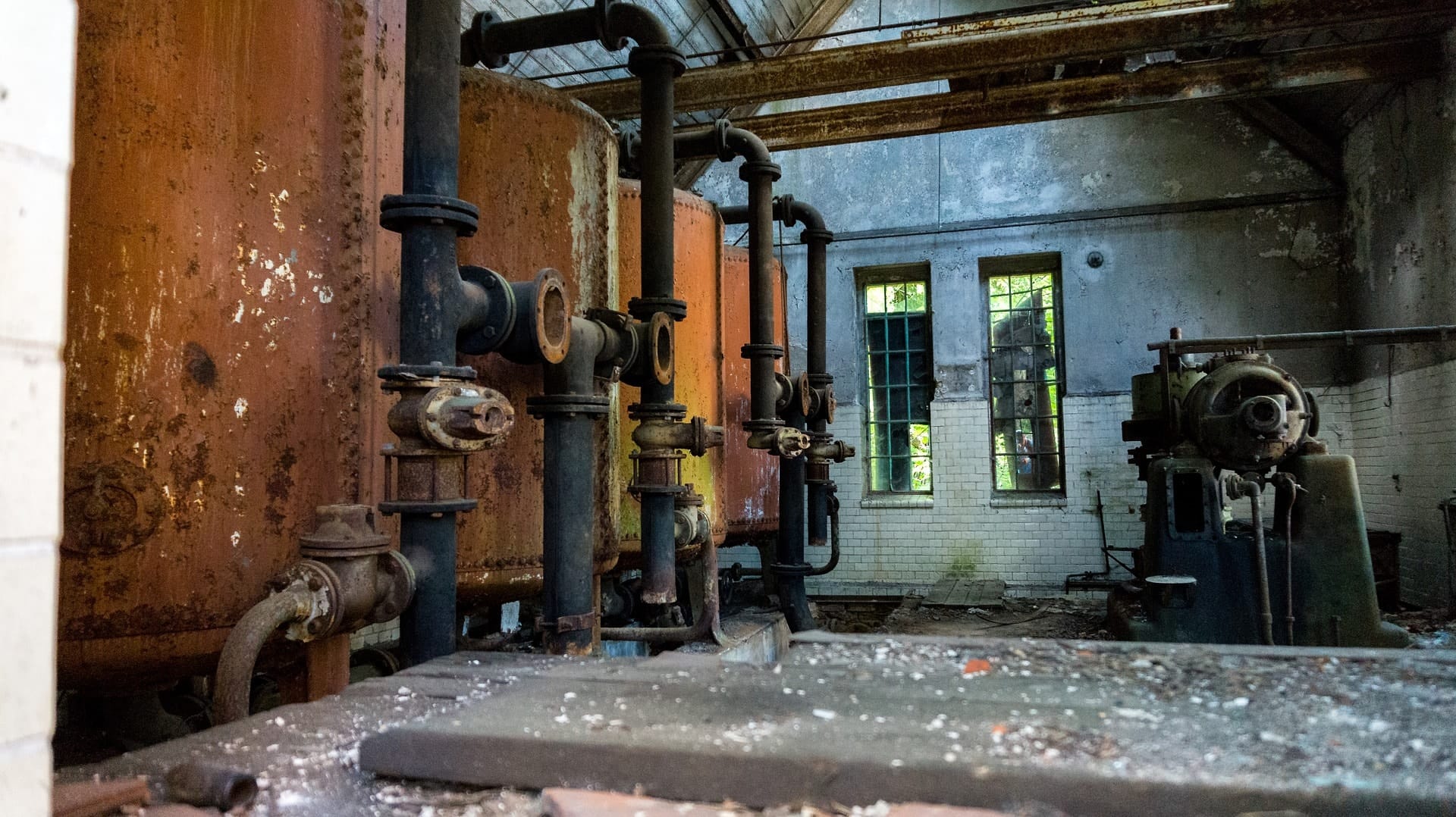 Photo of boiler room